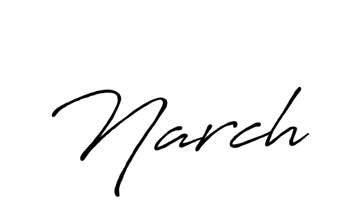 Once you've used our free online signature maker to create your best signature Antro_Vectra_Bolder style, it's time to enjoy all of the benefits that Narch name signing documents. Narch signature style 7 images and pictures png