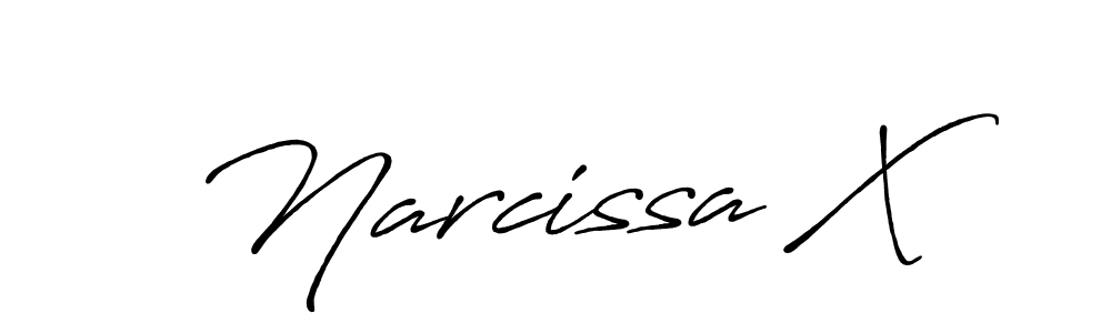Similarly Antro_Vectra_Bolder is the best handwritten signature design. Signature creator online .You can use it as an online autograph creator for name Narcissa X. Narcissa X signature style 7 images and pictures png