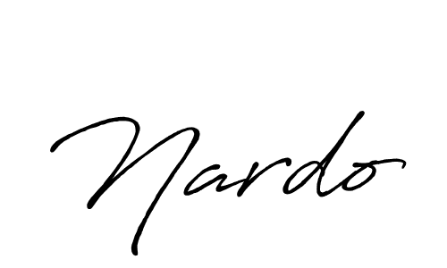 Also we have Nardo name is the best signature style. Create professional handwritten signature collection using Antro_Vectra_Bolder autograph style. Nardo signature style 7 images and pictures png