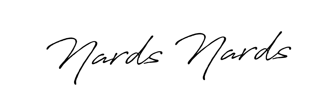 Nards Nards stylish signature style. Best Handwritten Sign (Antro_Vectra_Bolder) for my name. Handwritten Signature Collection Ideas for my name Nards Nards. Nards Nards signature style 7 images and pictures png