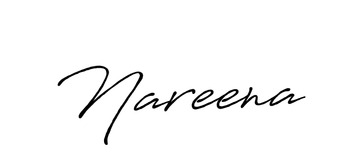 Design your own signature with our free online signature maker. With this signature software, you can create a handwritten (Antro_Vectra_Bolder) signature for name Nareena. Nareena signature style 7 images and pictures png