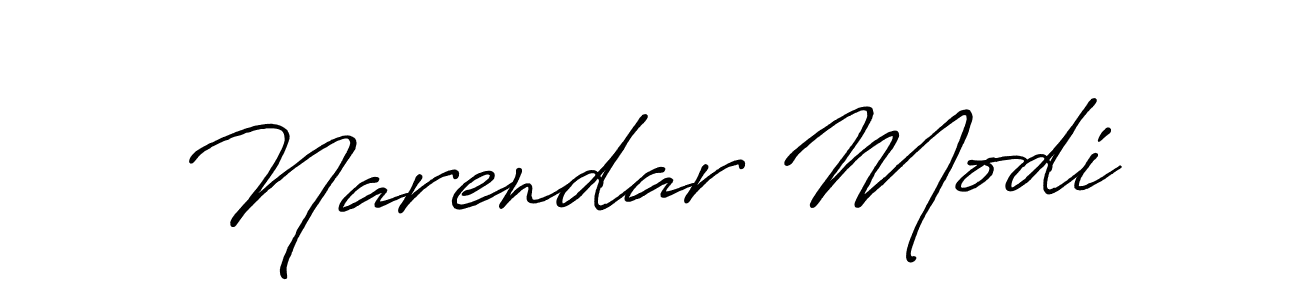 The best way (Antro_Vectra_Bolder) to make a short signature is to pick only two or three words in your name. The name Narendar Modi include a total of six letters. For converting this name. Narendar Modi signature style 7 images and pictures png