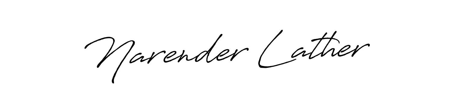 Here are the top 10 professional signature styles for the name Narender Lather. These are the best autograph styles you can use for your name. Narender Lather signature style 7 images and pictures png