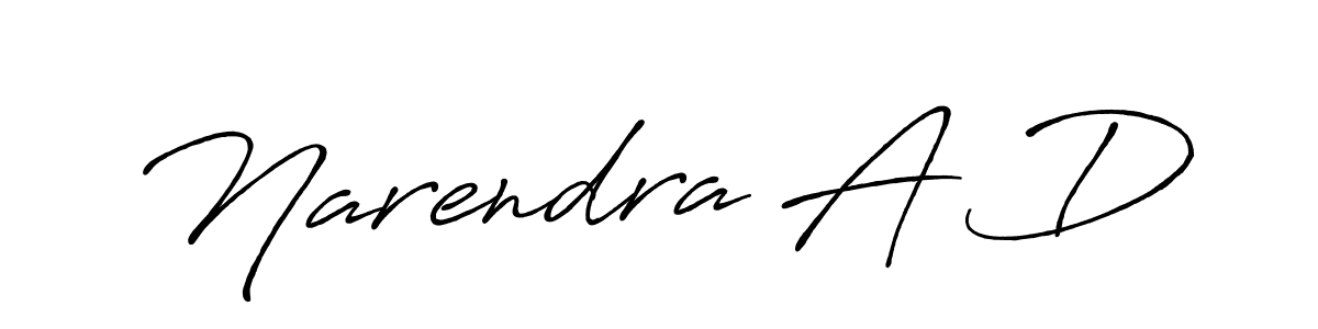Antro_Vectra_Bolder is a professional signature style that is perfect for those who want to add a touch of class to their signature. It is also a great choice for those who want to make their signature more unique. Get Narendra A D name to fancy signature for free. Narendra A D signature style 7 images and pictures png