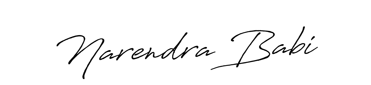 Also we have Narendra Babi name is the best signature style. Create professional handwritten signature collection using Antro_Vectra_Bolder autograph style. Narendra Babi signature style 7 images and pictures png