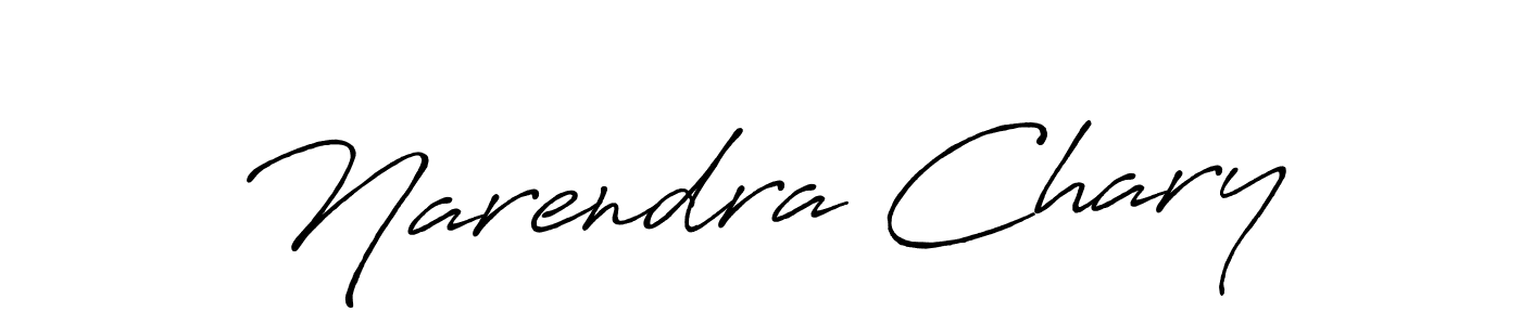 You should practise on your own different ways (Antro_Vectra_Bolder) to write your name (Narendra Chary) in signature. don't let someone else do it for you. Narendra Chary signature style 7 images and pictures png
