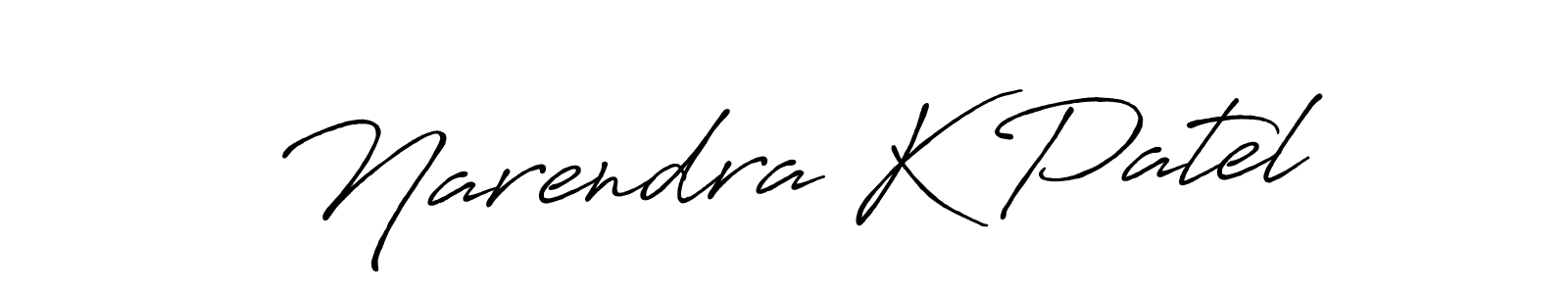 You should practise on your own different ways (Antro_Vectra_Bolder) to write your name (Narendra K Patel) in signature. don't let someone else do it for you. Narendra K Patel signature style 7 images and pictures png