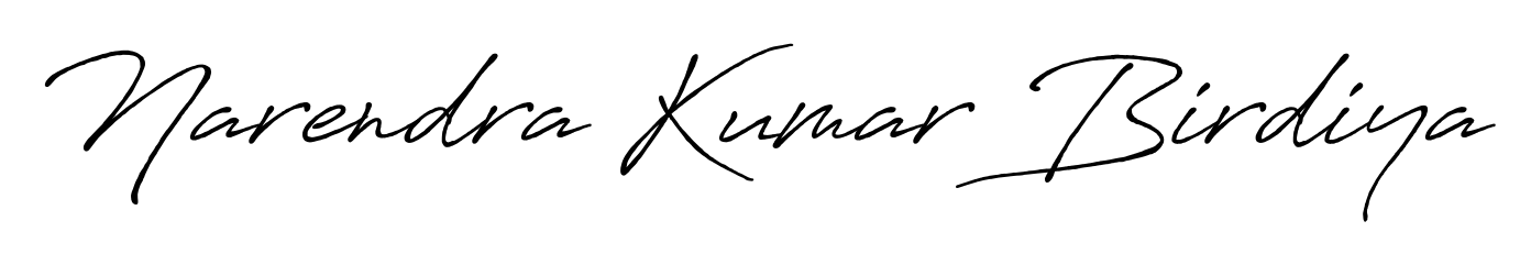 Create a beautiful signature design for name Narendra Kumar Birdiya. With this signature (Antro_Vectra_Bolder) fonts, you can make a handwritten signature for free. Narendra Kumar Birdiya signature style 7 images and pictures png