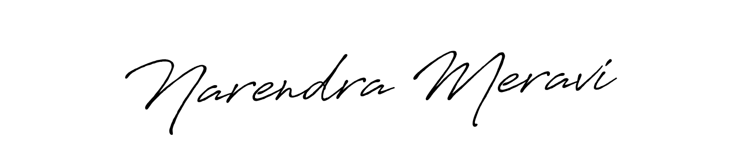 Antro_Vectra_Bolder is a professional signature style that is perfect for those who want to add a touch of class to their signature. It is also a great choice for those who want to make their signature more unique. Get Narendra Meravi name to fancy signature for free. Narendra Meravi signature style 7 images and pictures png