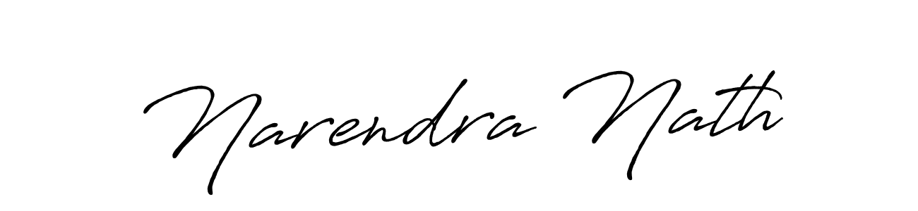 Also we have Narendra Nath name is the best signature style. Create professional handwritten signature collection using Antro_Vectra_Bolder autograph style. Narendra Nath signature style 7 images and pictures png