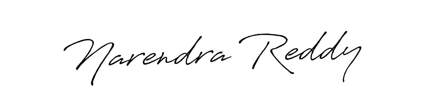 Use a signature maker to create a handwritten signature online. With this signature software, you can design (Antro_Vectra_Bolder) your own signature for name Narendra Reddy. Narendra Reddy signature style 7 images and pictures png