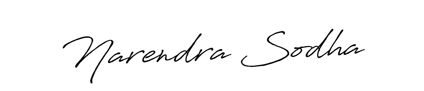 Antro_Vectra_Bolder is a professional signature style that is perfect for those who want to add a touch of class to their signature. It is also a great choice for those who want to make their signature more unique. Get Narendra Sodha name to fancy signature for free. Narendra Sodha signature style 7 images and pictures png