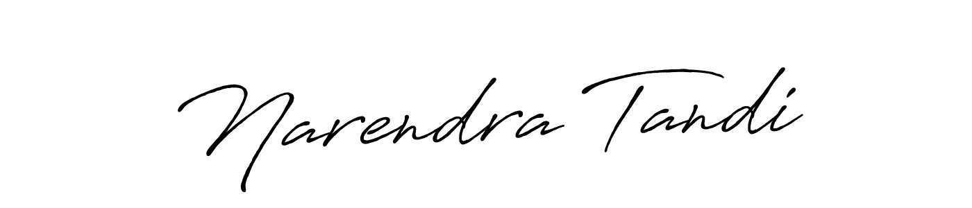 How to make Narendra Tandi signature? Antro_Vectra_Bolder is a professional autograph style. Create handwritten signature for Narendra Tandi name. Narendra Tandi signature style 7 images and pictures png