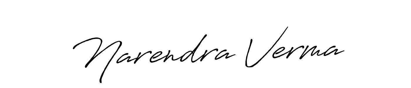 Also You can easily find your signature by using the search form. We will create Narendra Verma name handwritten signature images for you free of cost using Antro_Vectra_Bolder sign style. Narendra Verma signature style 7 images and pictures png