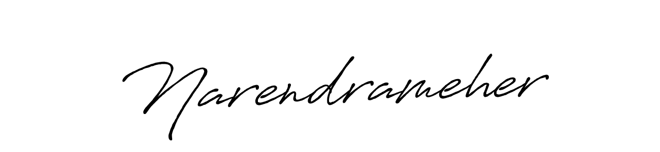 You can use this online signature creator to create a handwritten signature for the name Narendrameher. This is the best online autograph maker. Narendrameher signature style 7 images and pictures png