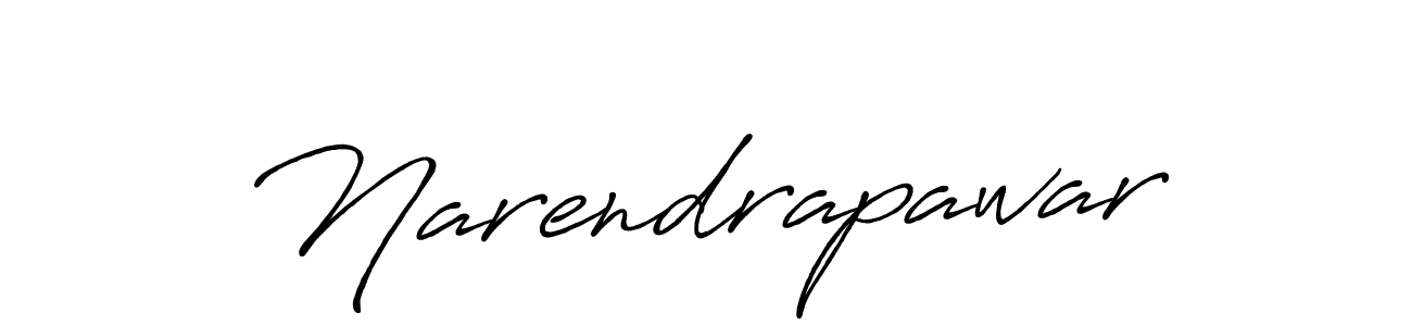 Create a beautiful signature design for name Narendrapawar. With this signature (Antro_Vectra_Bolder) fonts, you can make a handwritten signature for free. Narendrapawar signature style 7 images and pictures png