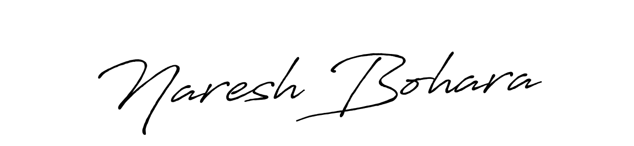 Also we have Naresh Bohara name is the best signature style. Create professional handwritten signature collection using Antro_Vectra_Bolder autograph style. Naresh Bohara signature style 7 images and pictures png