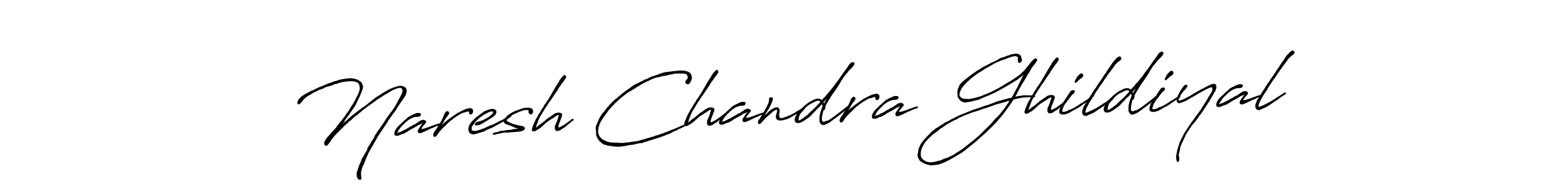 if you are searching for the best signature style for your name Naresh Chandra Ghildiyal. so please give up your signature search. here we have designed multiple signature styles  using Antro_Vectra_Bolder. Naresh Chandra Ghildiyal signature style 7 images and pictures png