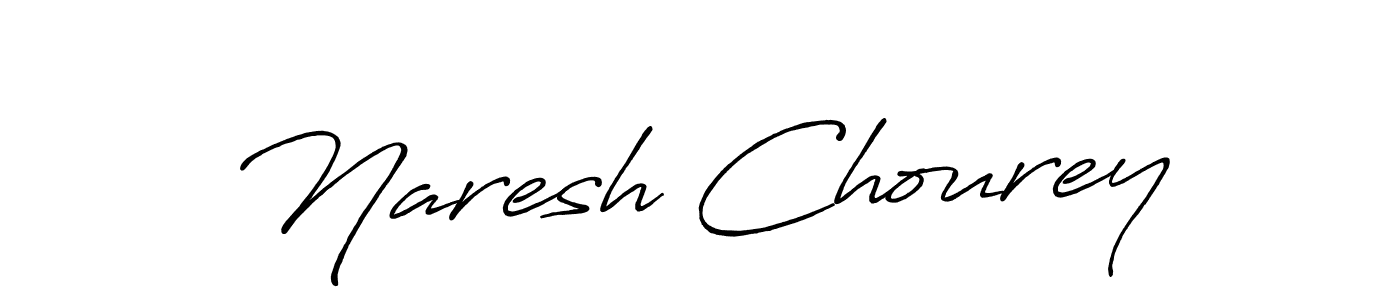 Design your own signature with our free online signature maker. With this signature software, you can create a handwritten (Antro_Vectra_Bolder) signature for name Naresh Chourey. Naresh Chourey signature style 7 images and pictures png