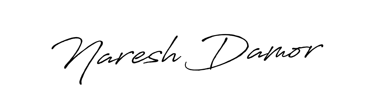 Once you've used our free online signature maker to create your best signature Antro_Vectra_Bolder style, it's time to enjoy all of the benefits that Naresh Damor name signing documents. Naresh Damor signature style 7 images and pictures png