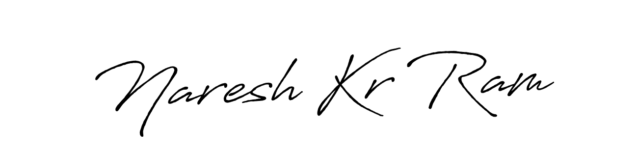Make a beautiful signature design for name Naresh Kr Ram. Use this online signature maker to create a handwritten signature for free. Naresh Kr Ram signature style 7 images and pictures png