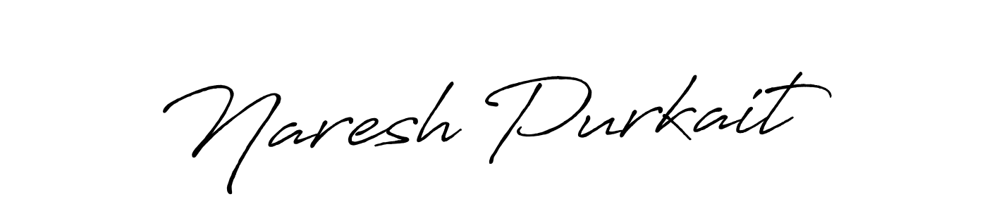 It looks lik you need a new signature style for name Naresh Purkait. Design unique handwritten (Antro_Vectra_Bolder) signature with our free signature maker in just a few clicks. Naresh Purkait signature style 7 images and pictures png