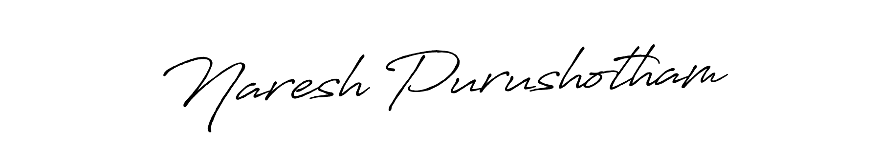 if you are searching for the best signature style for your name Naresh Purushotham. so please give up your signature search. here we have designed multiple signature styles  using Antro_Vectra_Bolder. Naresh Purushotham signature style 7 images and pictures png