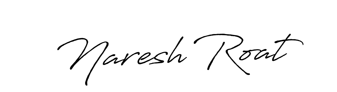 Also we have Naresh Roat name is the best signature style. Create professional handwritten signature collection using Antro_Vectra_Bolder autograph style. Naresh Roat signature style 7 images and pictures png