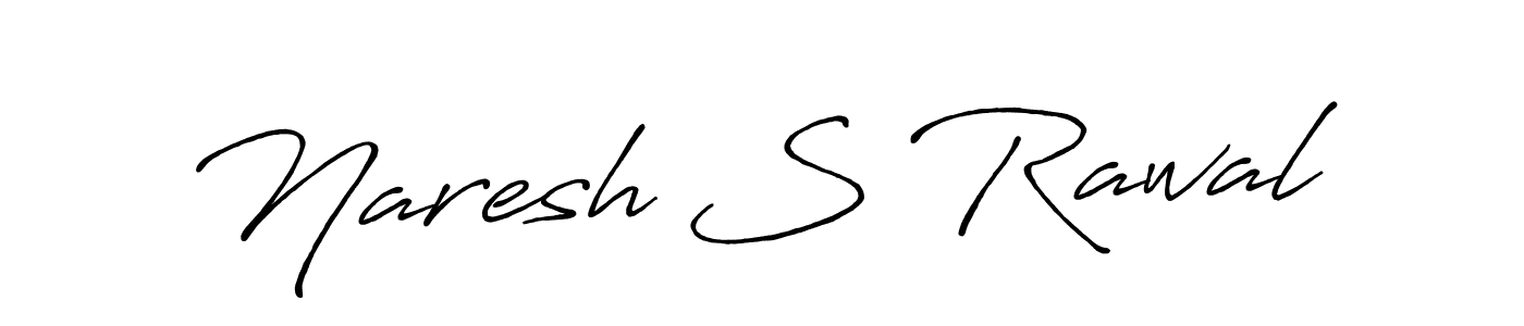Make a short Naresh S Rawal signature style. Manage your documents anywhere anytime using Antro_Vectra_Bolder. Create and add eSignatures, submit forms, share and send files easily. Naresh S Rawal signature style 7 images and pictures png