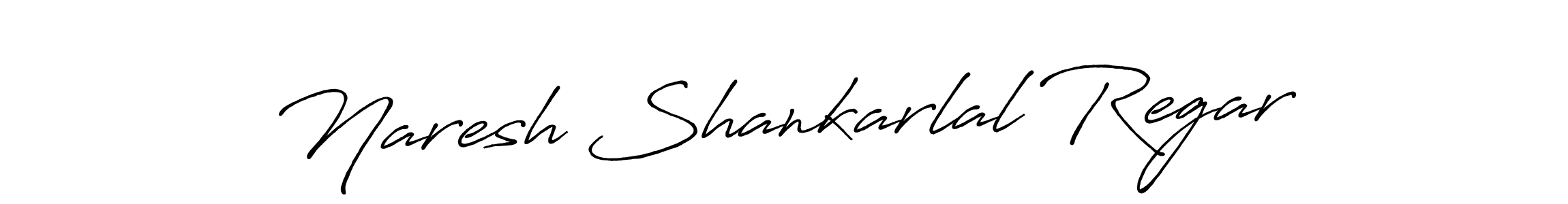 Naresh Shankarlal Regar stylish signature style. Best Handwritten Sign (Antro_Vectra_Bolder) for my name. Handwritten Signature Collection Ideas for my name Naresh Shankarlal Regar. Naresh Shankarlal Regar signature style 7 images and pictures png