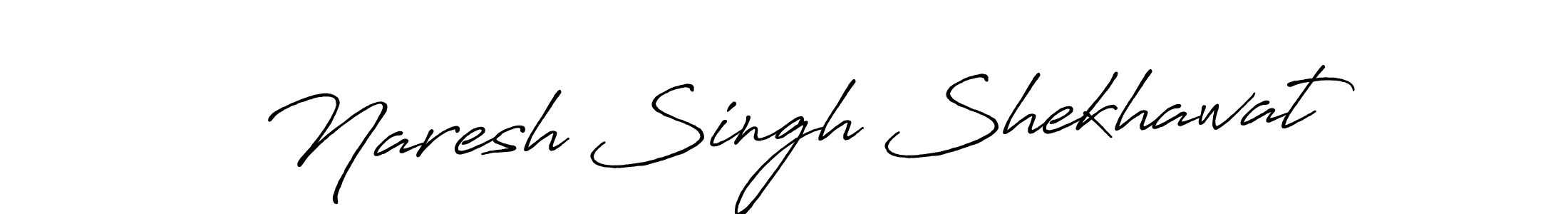 You should practise on your own different ways (Antro_Vectra_Bolder) to write your name (Naresh Singh Shekhawat) in signature. don't let someone else do it for you. Naresh Singh Shekhawat signature style 7 images and pictures png
