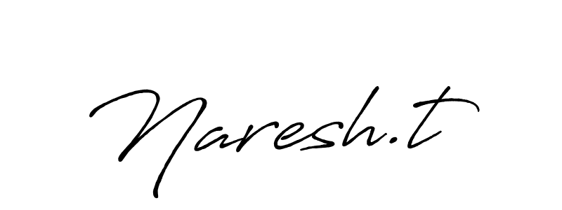 Once you've used our free online signature maker to create your best signature Antro_Vectra_Bolder style, it's time to enjoy all of the benefits that Naresh.t name signing documents. Naresh.t signature style 7 images and pictures png