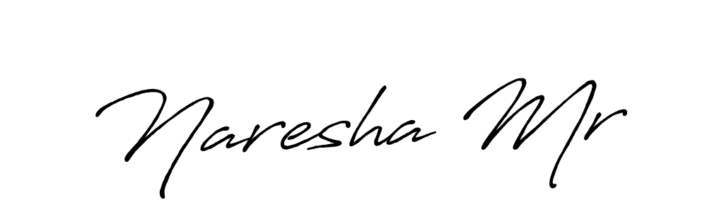 Similarly Antro_Vectra_Bolder is the best handwritten signature design. Signature creator online .You can use it as an online autograph creator for name Naresha Mr. Naresha Mr signature style 7 images and pictures png