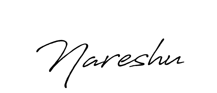 Similarly Antro_Vectra_Bolder is the best handwritten signature design. Signature creator online .You can use it as an online autograph creator for name Nareshu. Nareshu signature style 7 images and pictures png