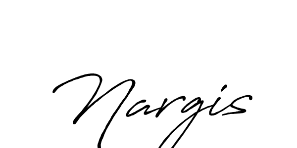 Antro_Vectra_Bolder is a professional signature style that is perfect for those who want to add a touch of class to their signature. It is also a great choice for those who want to make their signature more unique. Get Nargis name to fancy signature for free. Nargis signature style 7 images and pictures png