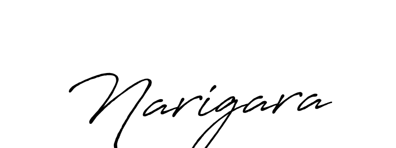How to make Narigara signature? Antro_Vectra_Bolder is a professional autograph style. Create handwritten signature for Narigara name. Narigara signature style 7 images and pictures png