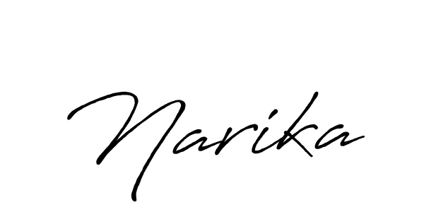 Narika stylish signature style. Best Handwritten Sign (Antro_Vectra_Bolder) for my name. Handwritten Signature Collection Ideas for my name Narika. Narika signature style 7 images and pictures png