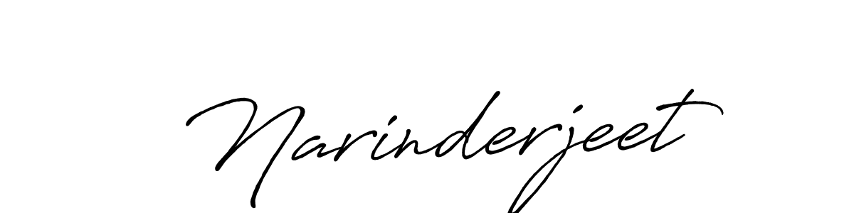 It looks lik you need a new signature style for name Narinderjeet. Design unique handwritten (Antro_Vectra_Bolder) signature with our free signature maker in just a few clicks. Narinderjeet signature style 7 images and pictures png