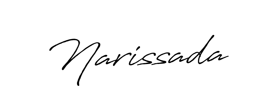 Also we have Narissada name is the best signature style. Create professional handwritten signature collection using Antro_Vectra_Bolder autograph style. Narissada signature style 7 images and pictures png