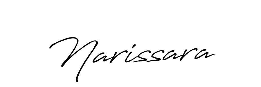 The best way (Antro_Vectra_Bolder) to make a short signature is to pick only two or three words in your name. The name Narissara include a total of six letters. For converting this name. Narissara signature style 7 images and pictures png