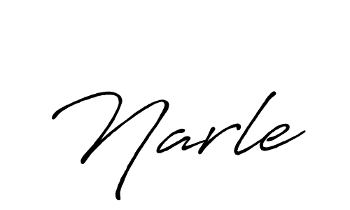 You should practise on your own different ways (Antro_Vectra_Bolder) to write your name (Narle) in signature. don't let someone else do it for you. Narle signature style 7 images and pictures png