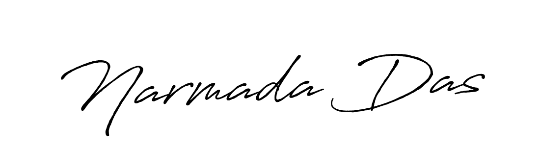 The best way (Antro_Vectra_Bolder) to make a short signature is to pick only two or three words in your name. The name Narmada Das include a total of six letters. For converting this name. Narmada Das signature style 7 images and pictures png