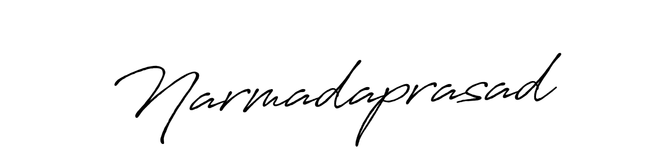 It looks lik you need a new signature style for name Narmadaprasad. Design unique handwritten (Antro_Vectra_Bolder) signature with our free signature maker in just a few clicks. Narmadaprasad signature style 7 images and pictures png