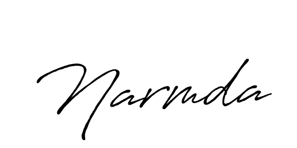 The best way (Antro_Vectra_Bolder) to make a short signature is to pick only two or three words in your name. The name Narmda include a total of six letters. For converting this name. Narmda signature style 7 images and pictures png