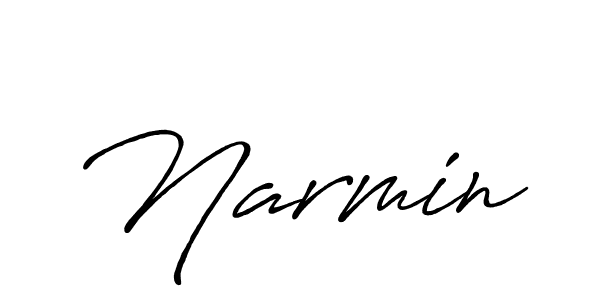 Also You can easily find your signature by using the search form. We will create Narmin name handwritten signature images for you free of cost using Antro_Vectra_Bolder sign style. Narmin signature style 7 images and pictures png