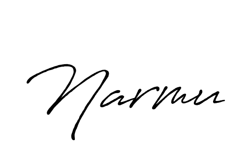 How to Draw Narmu signature style? Antro_Vectra_Bolder is a latest design signature styles for name Narmu. Narmu signature style 7 images and pictures png