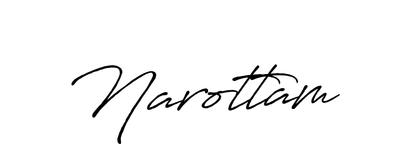 Design your own signature with our free online signature maker. With this signature software, you can create a handwritten (Antro_Vectra_Bolder) signature for name Narottam. Narottam signature style 7 images and pictures png