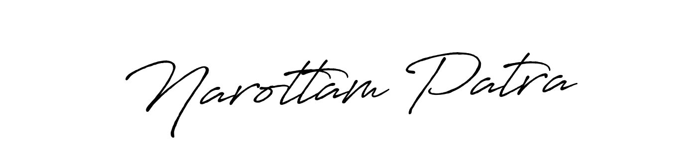 Narottam Patra stylish signature style. Best Handwritten Sign (Antro_Vectra_Bolder) for my name. Handwritten Signature Collection Ideas for my name Narottam Patra. Narottam Patra signature style 7 images and pictures png