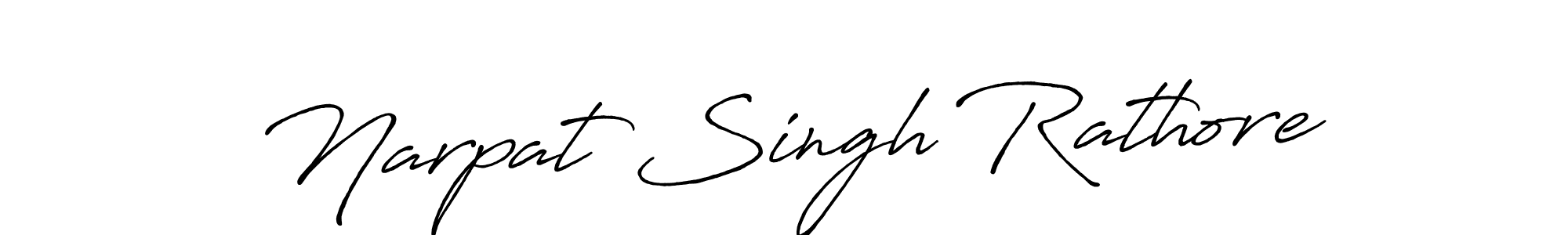 Also we have Narpat Singh Rathore name is the best signature style. Create professional handwritten signature collection using Antro_Vectra_Bolder autograph style. Narpat Singh Rathore signature style 7 images and pictures png