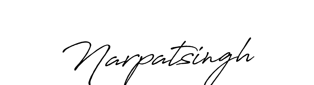 Also we have Narpatsingh name is the best signature style. Create professional handwritten signature collection using Antro_Vectra_Bolder autograph style. Narpatsingh signature style 7 images and pictures png